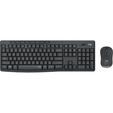 Keyboard and Wireless Mouse Logitech MK295 SILENT