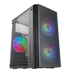 ATX Semi-tower Box Mars Gaming MC300 LED RGB Black