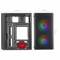 ATX Semi-tower Box Mars Gaming MC300 LED RGB Black