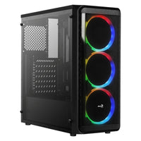 ATX Semi-tower Box Aerocool SI5200RGB RGB USB 3.0 Black