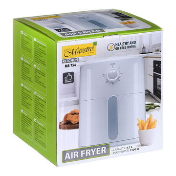 No-Oil Fryer Feel Maestro MR-754 White 1500 W 4,2 L