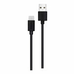 Câble USB A vers USB C Philips DLC3104A/00 Chargement rapide 1,2 m Noir