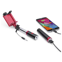 Selfie Stick with Power Bank 145200 2200 mAh