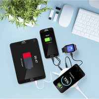 Wireless Qi Charger with USB Ports 145955 3100 mAh