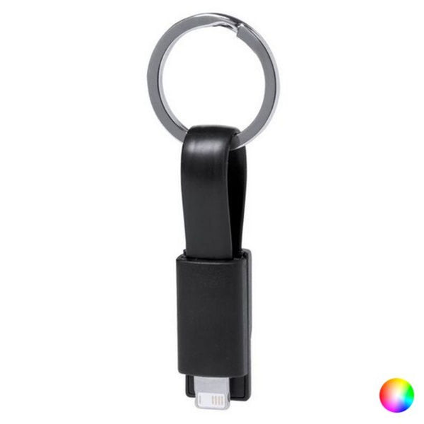 Keyring with Micro USB Cable and Lightning 145741