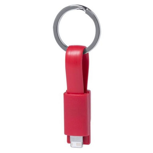 Keyring with Micro USB Cable and Lightning 145741