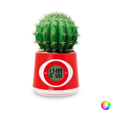 Tabletop Flowerpot Clock 144450 Bicoloured