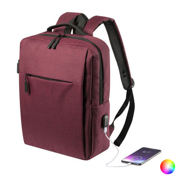 Rucksack for Laptop and Tablet with USB Output 146473