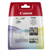 Original Ink Cartridge (pack of 2) Canon PG-510/CL511 Tricolour Black