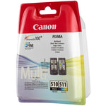 Original Ink Cartridge (pack of 2) Canon PG-510/CL511 Tricolour Black