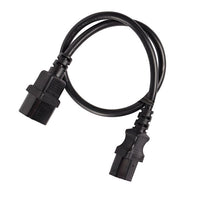 Iec Extension Cord 1M MF Black