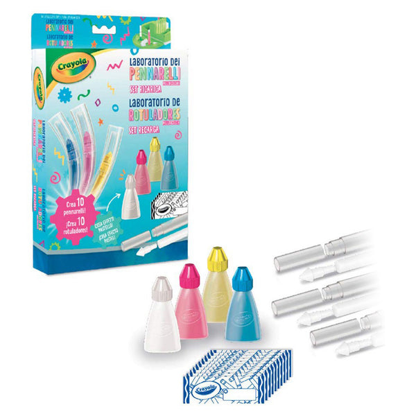 Playset Crayola Lab felt-tip pens (28 x 16 x 4 cm)