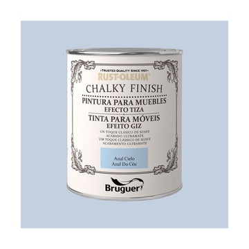 Paint Bruguer Rust-oleum Chalky Finish 5397549 Furniture Sky blue 750 ml