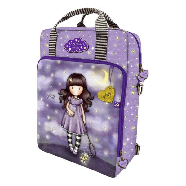 Child bag Gorjuss Catch a Falling Star Purple