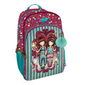 School Bag Gorjuss Fireworks Maroon (29 x 45 x 17 cm)