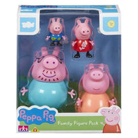 Figures Bandai Peppa Pig (4 Pcs)