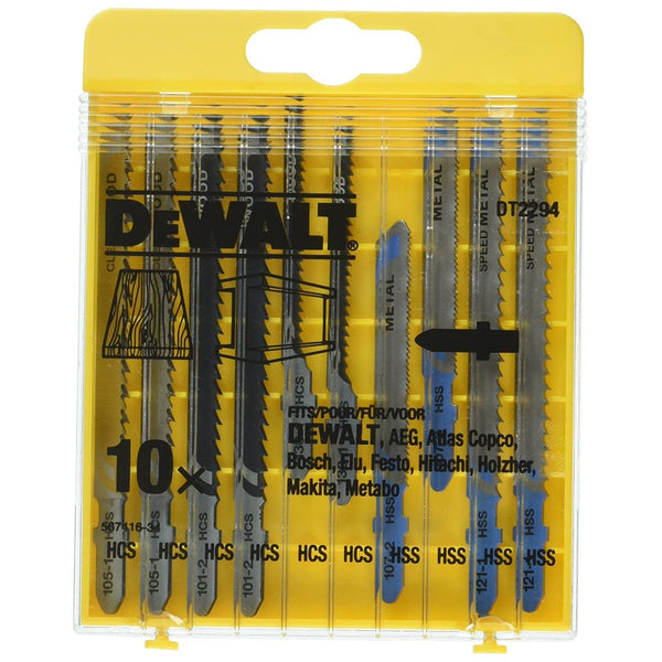 Saw Blade Dewalt DT2294-QZ Metal Wood 10 Pieces