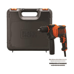 Drill and accessories set Black & Decker BEH710K-QS 230 V 710 W