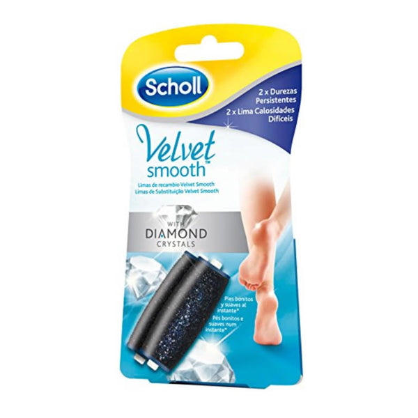 "Scholl Velvet Dmooth Diamond Crystals"