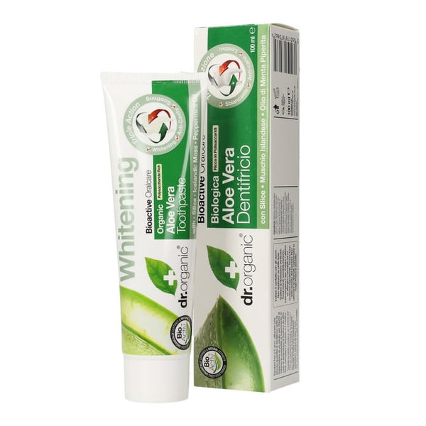 "Dr Organic Aloe Vera Toothpaste 100ml"