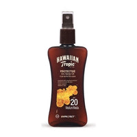 "Hawaiian Tropic Protective Dry Spray Oil Spf20 Medium 200ml"