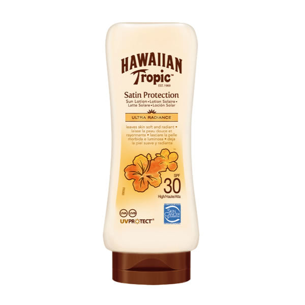 "Hawaiian Tropic Satin Protection Ultra Radiance Latte Solare  Spf30 180ml"