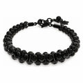 Bracelet Folli Follie 3B1T021KK Noir Acier (17 cm)