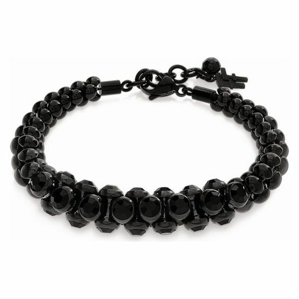 Bracelet Folli Follie 3B1T021KK Black Steel (17 cm)