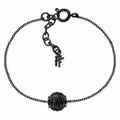 Bracelet Folli Follie 1B17T003K Black Steel (17 cm)