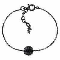 Bracelet Folli Follie 1B17T003K Black Steel (17 cm)