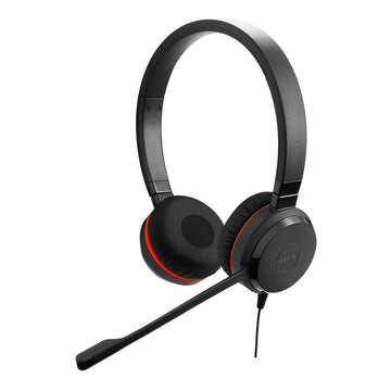 Headphones Jabra EVOLVE 20 Black/Red