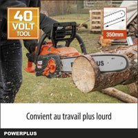 Battery Chainsaw Powerplus 35 cm