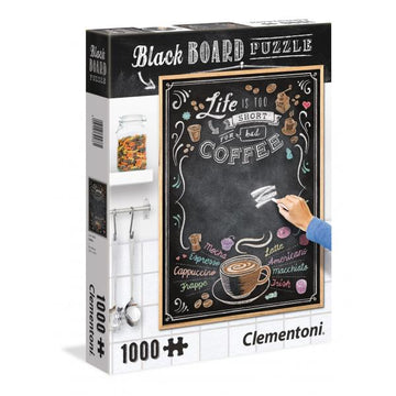 Black Board Coffee puzzle 1000pcs