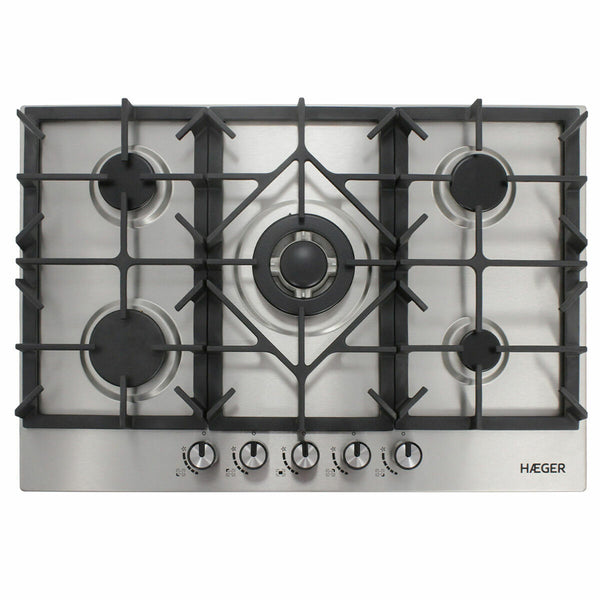 Gas Hob Haeger PG-5GI.006A 75 cm