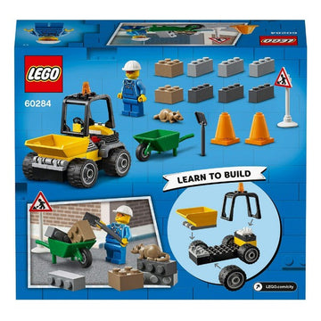 Playset City Roadwork Truck Lego 60284