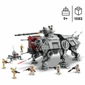 Playset   Lego Star Wars 75337 AT-TE Walker         1082 Pieces