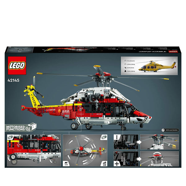 Vehicle Playset   Lego Technic 42145 Airbus H175 Rescue Helicopter         2001 Pieces