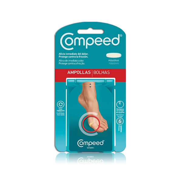 "Compeed Cerotti Per Vesciche Formato Piccolo 6 Unità"