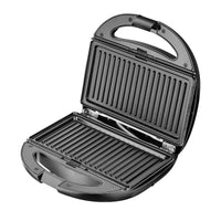 Sandwich Maker Adler CR 3057 Black Silver 1200 W