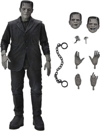 Universal Monsters Ultimate Frankensteins Monster Black and White figure 18cm