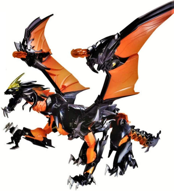 Transformers Prime Beast Hunter Fire Predaking Figure