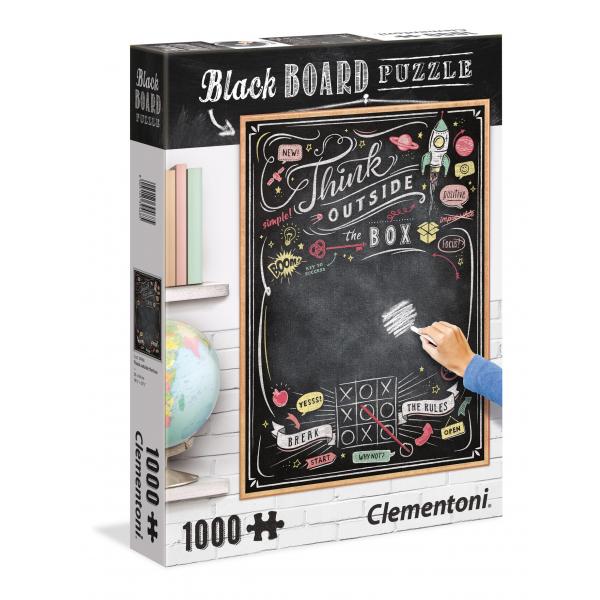 Black Board Think Outside the Box puzzle 1000pcs