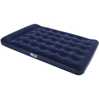 BESTWAY Matelas gonflable floqué Venture Double + Pompe a pied – 2 places