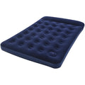 BESTWAY Matelas gonflable floqué Venture Double + Pompe a pied – 2 places