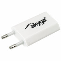 Zasilacz siec. Akyga USB AK-CH-03 1A wh