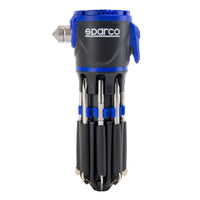 Emergency hammer Sparco SPCT166 30 Lm Black/Blue Multi-use