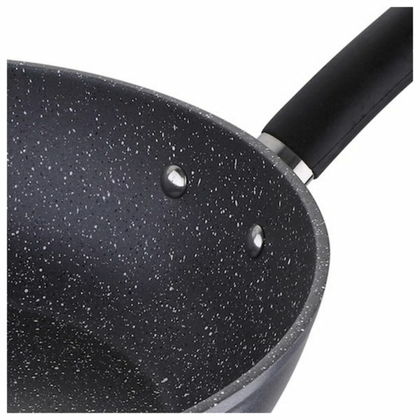 Wok Pan Masterpro Grey Aluminium Toughened aluminium (Ø 28 cm)