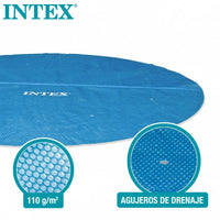 Swimming Pool Cover Intex 28010 Circular Solar Ø 244 cm