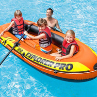 Inflatable Boat Explorer 300 Intex (244 x 117 x 36 cm)