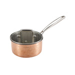 Saucepan with Lid Infinity Chefs 2 L Copper Stainless steel (18 x 9 cm)